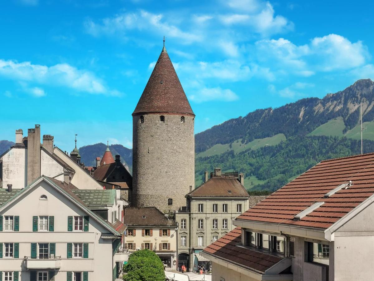 Hotel Des Alpes Bulle Center Ngoại thất bức ảnh